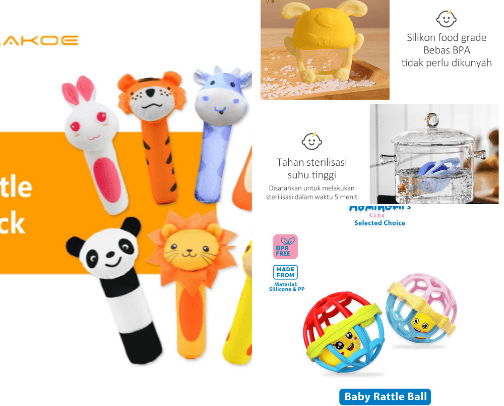 Baby Toys ♡ cover photo collage