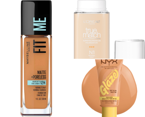 affordable beauty recs cover photo collage