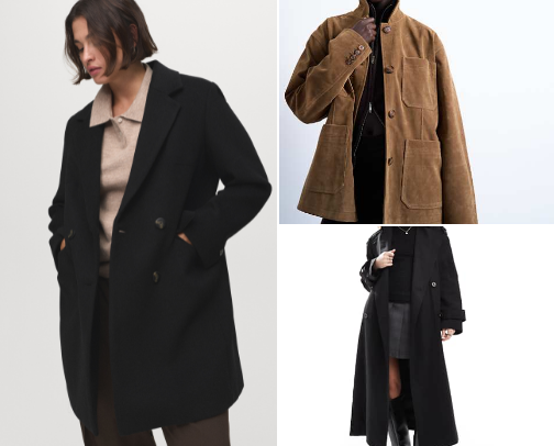 Affordable Autumn Wardrobe Luxe Stylish Capsule Under £100 cover photo collage