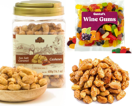 Yummy 😋 Sweets & Snacks for Kid & Adult Parties cover photo collage