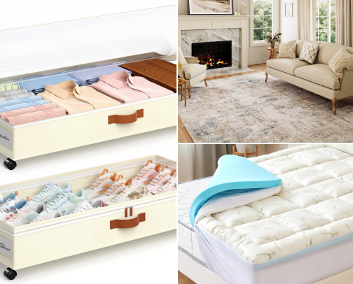 Bedroom Comfort Finds cover photo collage