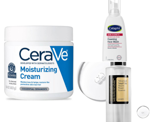 Skincare for my sensitive skin girls cover photo collage