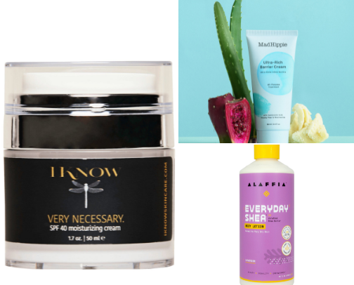 Essential plant based & vegan skincare cover photo collage