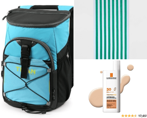 Lake & Beach Bliss: Packing the Perfect Day Essentials cover photo collage
