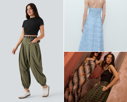 Women's fashion recommendations cover photo collage