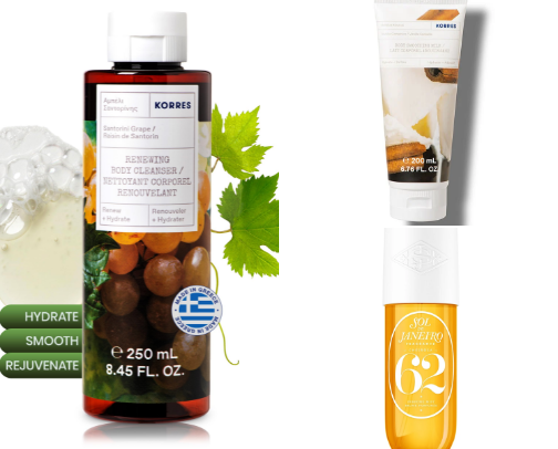 Body care 💙 cover photo collage