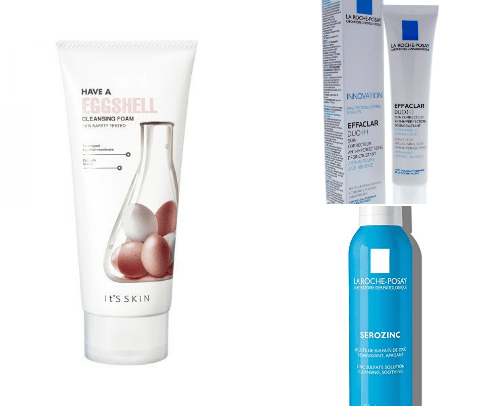 My skincare favorites for normal to oily skin cover photo collage