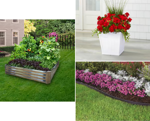 Gardening Supplies cover photo collage