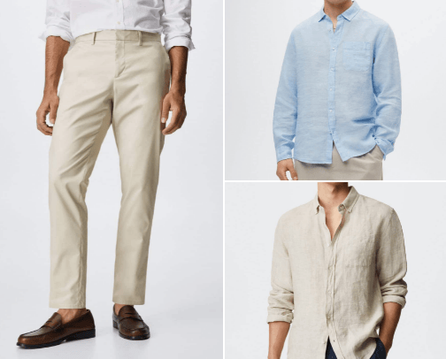 Fashion Staples - For Him cover photo collage