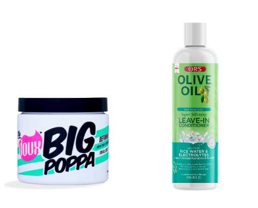 Curly hair products (non damaging) cover photo collage