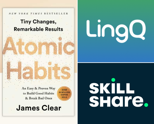 My list on personal growth!📚 cover photo collage