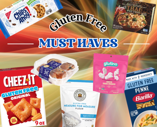Gluten free/Celiac must haves for newbies!!! cover photo collage