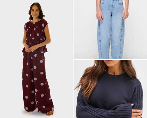 Fav fashion finds this month! cover photo collage