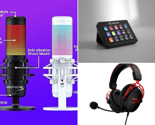 Stream set up product recommendations 📷 cover photo collage