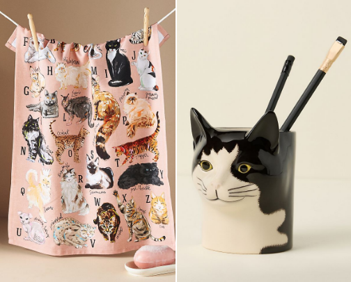 Gift Guide: For the Cat Lover 🐈‍⬛ cover photo collage