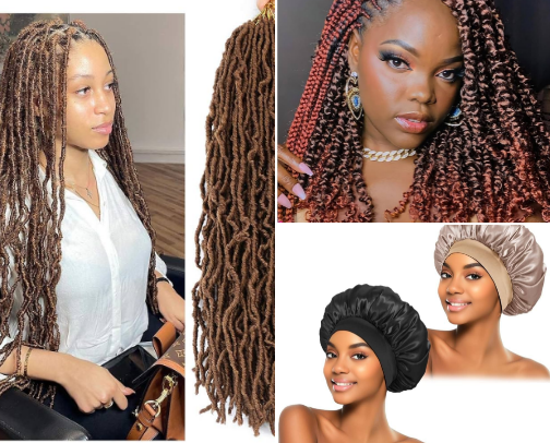 Black Girl Hair Products cover photo collage