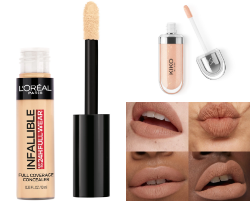 Beauty products you will find in my everyday makeup-kit🌸 cover photo collage