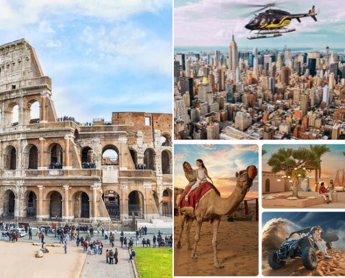 Luxury Experiential Travel Lifestyle Staples cover photo collage