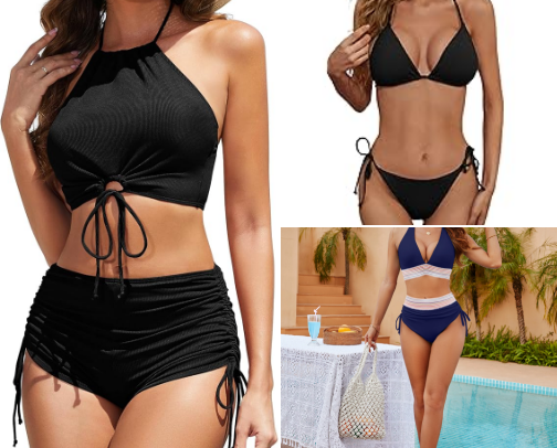 Women’s Bikinis cover photo collage
