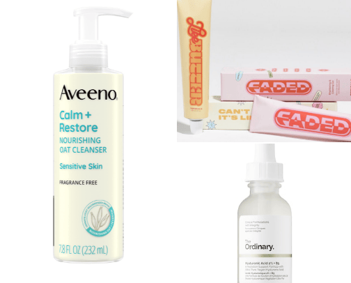 Skin Care cover photo collage