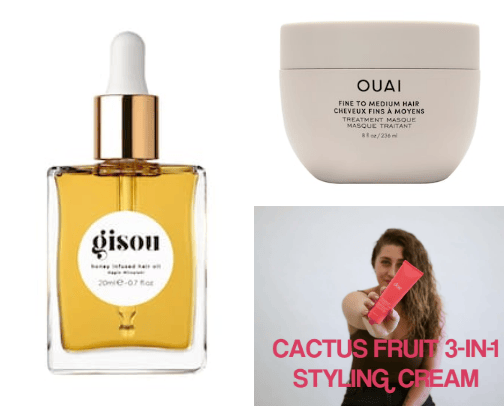 hair treatments cover photo collage