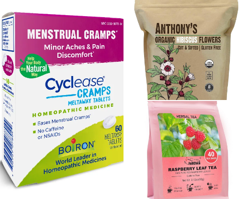 Sacred Cycle Care: Holistic and Clean edition 🩸✨ cover photo collage