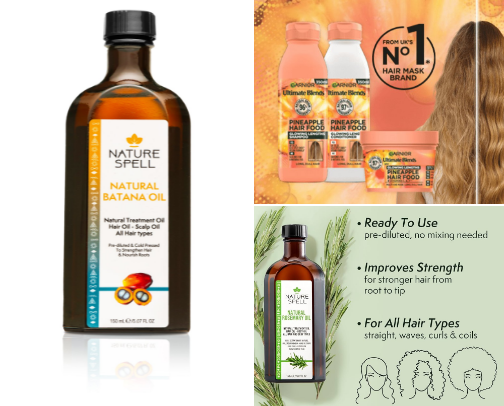 Best hair care products!! cover photo collage