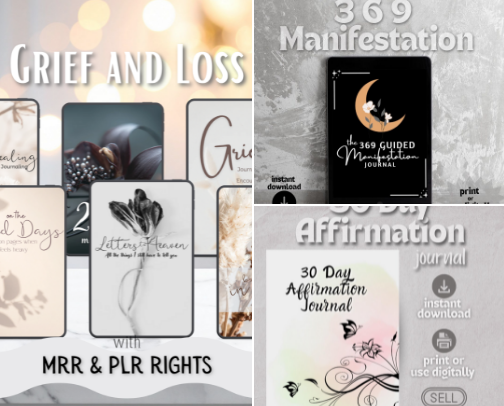 Digital Products/Courses cover photo collage