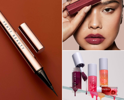 The greatest Fenty Beauty by Rihanna products you definitely need in your makeup collection 🍓 cover photo collage