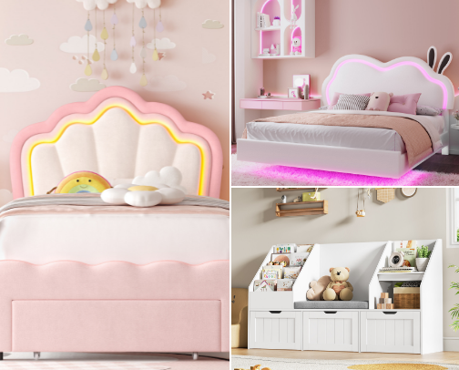 Kids Bedroom cover photo collage