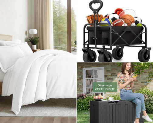 Home updates for spring and summer cover photo collage