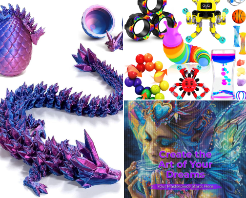 Kool Finds For Kids Or Adults cover photo collage