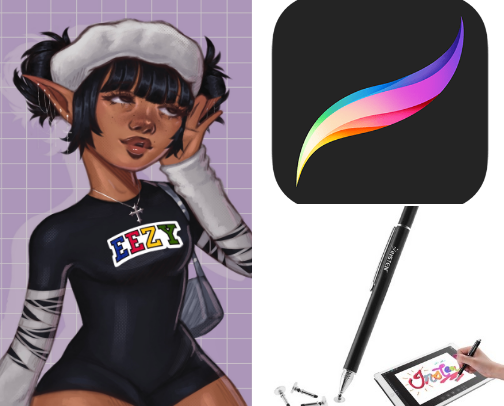 My Digital Art Essentials cover photo collage