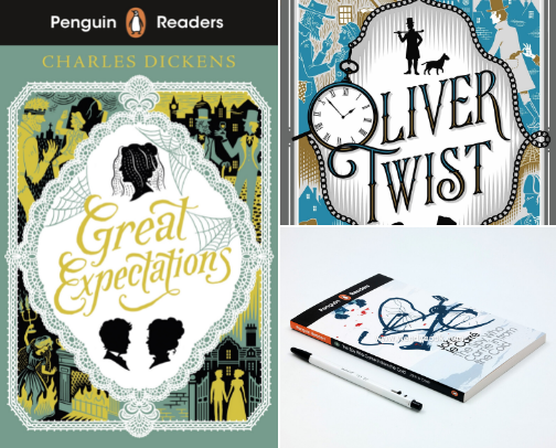 Read Now - Penguin Readers Level 6: Great Expectations (ELT Graded Reader) for ESL learners cover photo collage