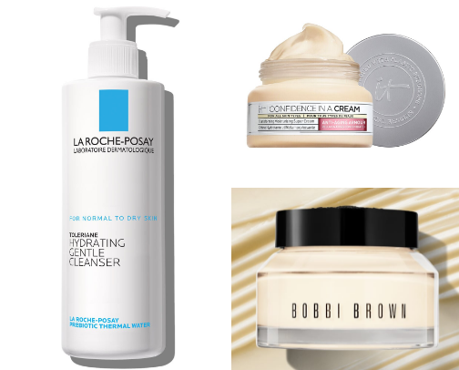 skincare essentials cover photo collage