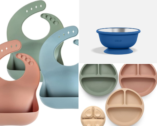 Baby Feeding Essentials for Easier Mealtimes cover photo collage