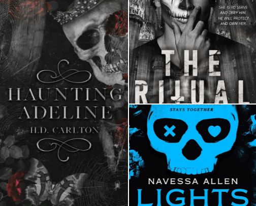 Dark Romance Books cover photo collage