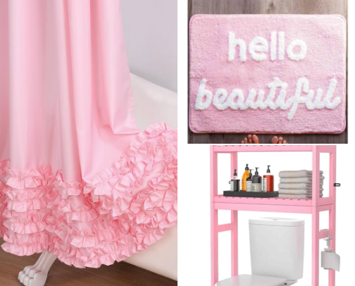 🎀Pretty in Pink: Bathroom Edition🌸 cover photo collage