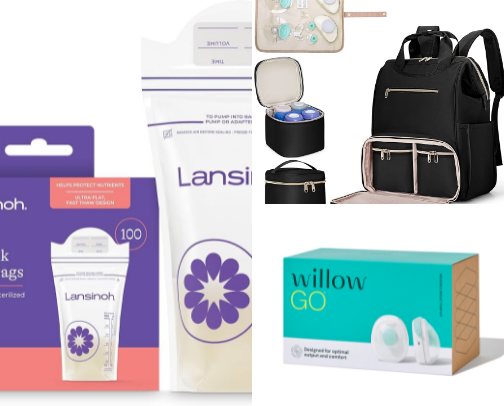 Nursing and Pumping Essentials cover photo collage