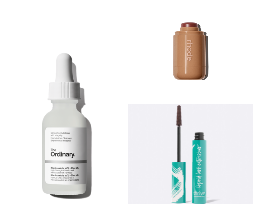 My favorite beauty and skincare products cover photo collage