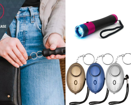 Stay Fearless Wherever You Go with 15 Self-Protection Essentials Every Woman Should Have cover photo collage