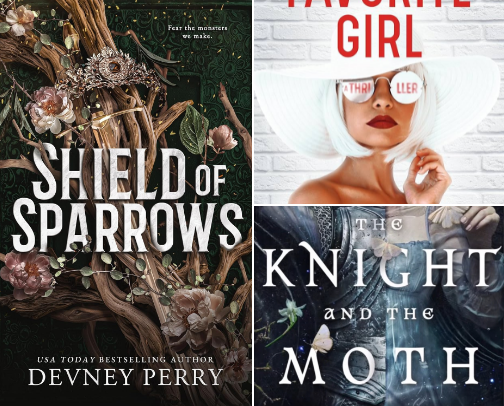 My Favorite Fantasy and Thriller Reads & TBR cover photo collage