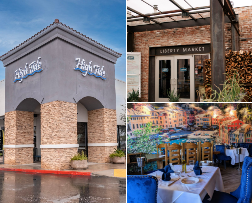 Date Night? Here’s a list of my favorite date night restaurants in East Valley Arizona 🧡 cover photo collage