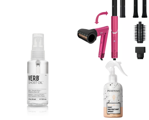 recipe to healthy hair 🧴 cover photo collage