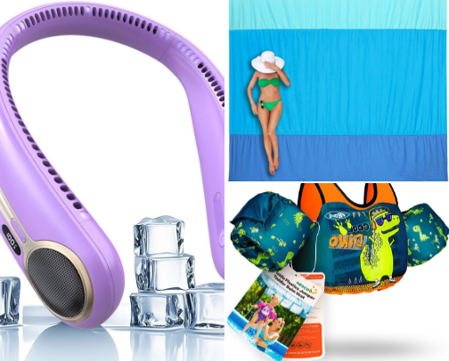 Lake/Beach must haves! cover photo collage