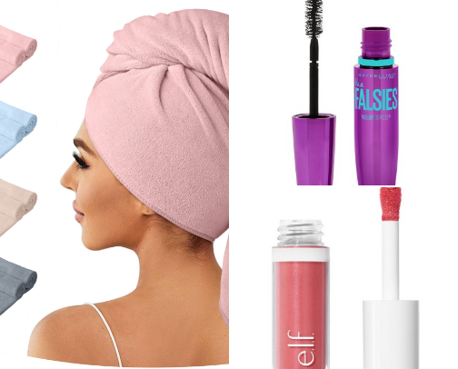 Beauty (makeup, hair care, etc) cover photo collage