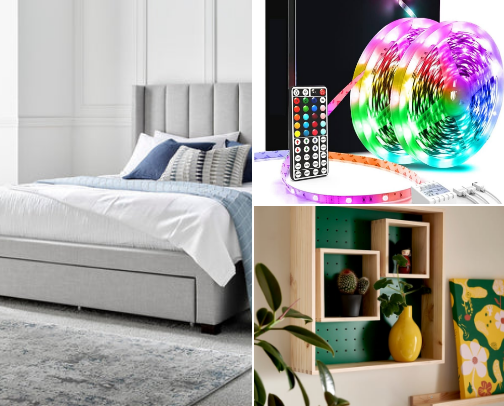 Bedroom inspo✨ cover photo collage