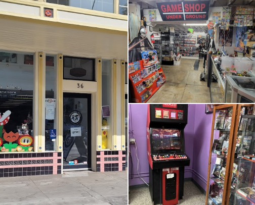 My Favorite Retro Game Shops in the Bay Area & Sacramento cover photo collage