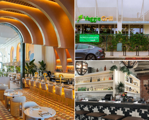 My top vegan restaurants cover photo collage