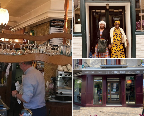 paris restaurants & cafes 🍽️☕️ cover photo collage